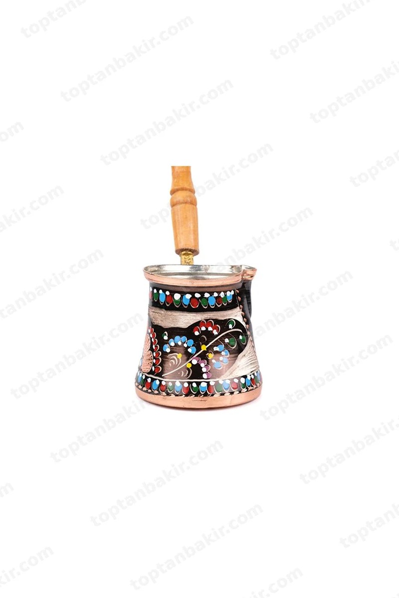 Enameled Copper Cezve – 4 Cup