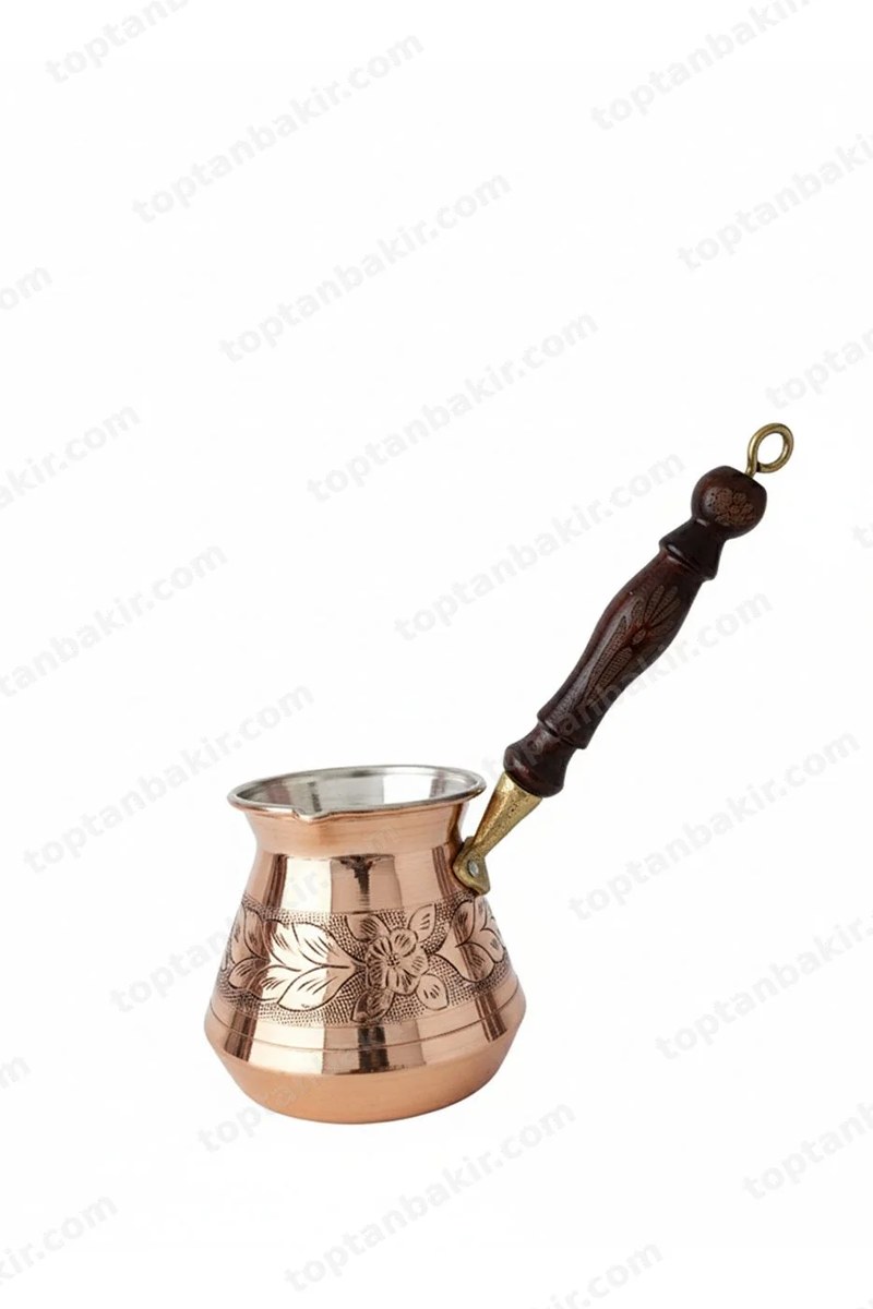 Handmade Hand-Engraved Copper Cezve 1 MM – 3-4 Cup