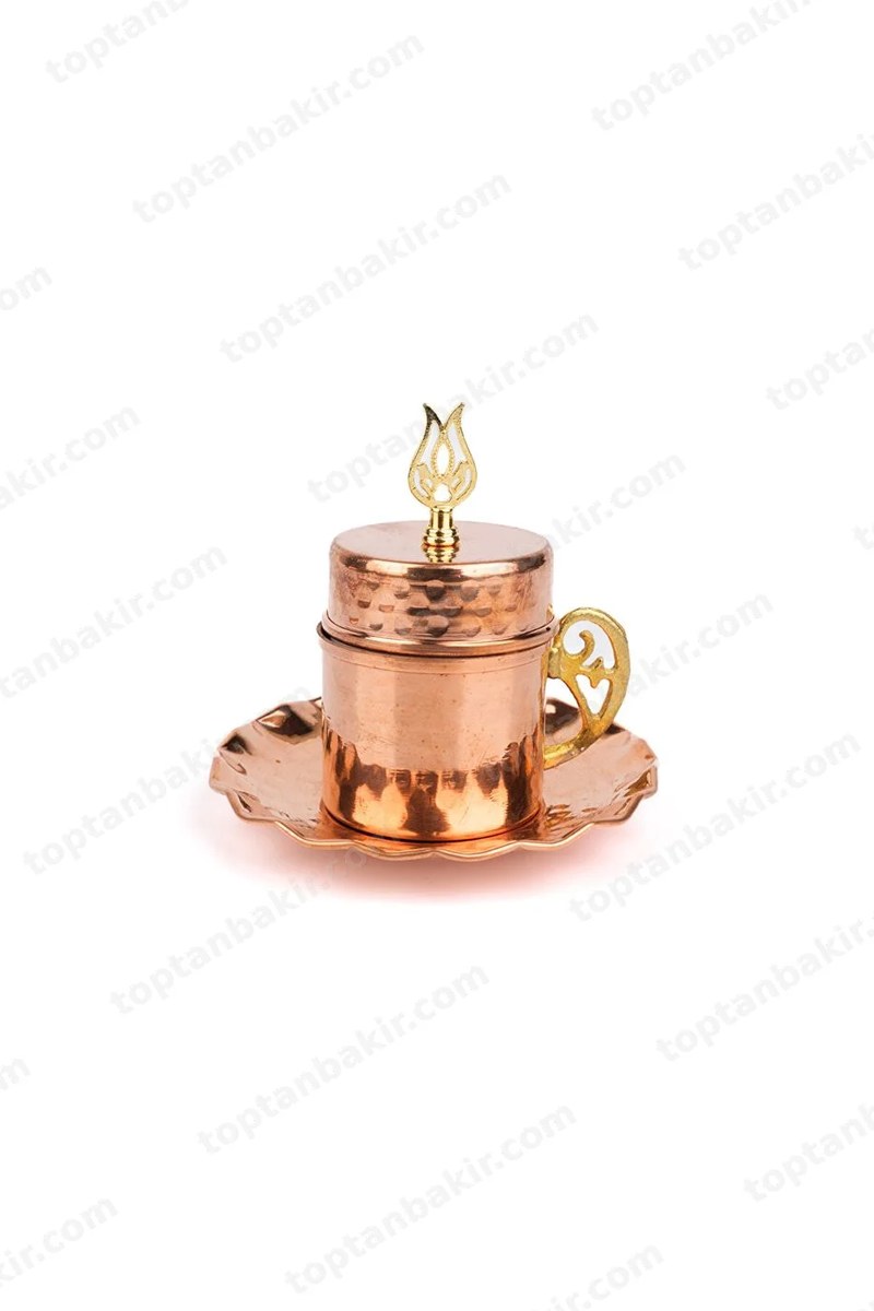 Copper Turkish Coffee Set 06