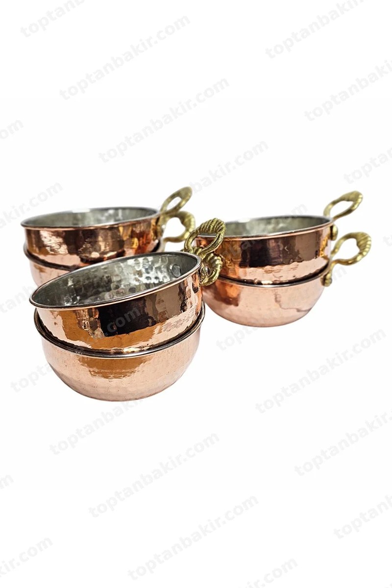 Copper Bowl Cups / Sauce Dishes – Set of 6