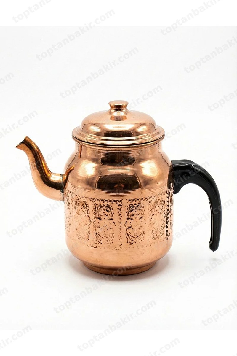 Copper Coffee House Tea Kettle (Demlik) – 1.7 LT