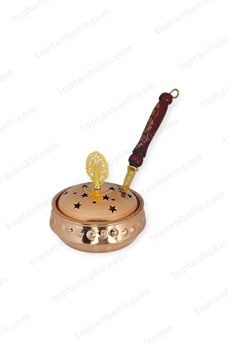 Large Copper Incense Burner