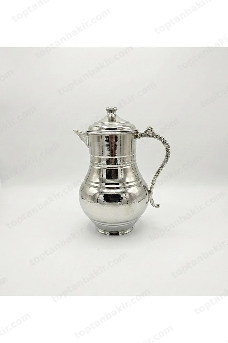 Copper Pitcher with Lid – Traditional Design