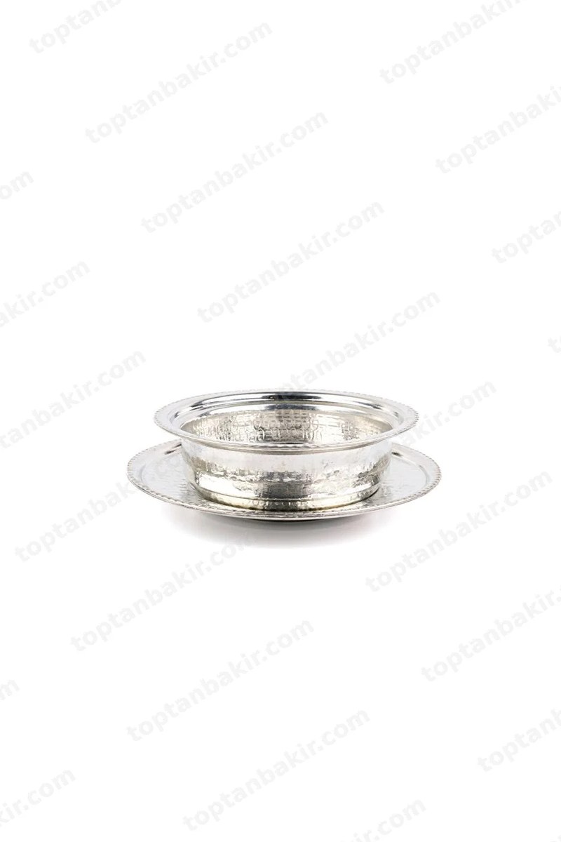 Copper 12-Piece Soup Bowl and Serving Plate Set for 6