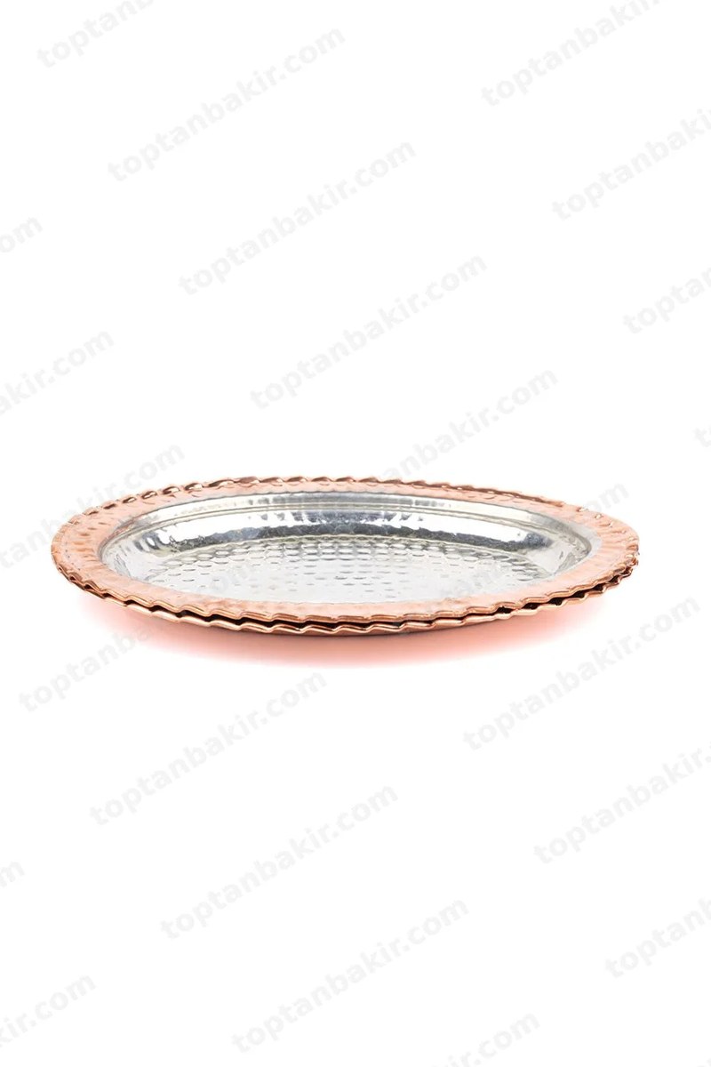 Copper Serving Platter Set of 2 – 20 Cm