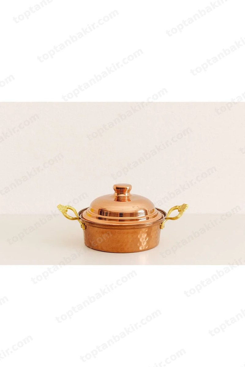 Copper Mini Baby Food & Sauce Pot (12 cm Rim Diameter)