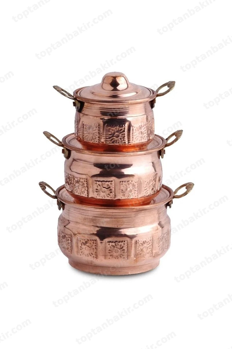 Copper Pot Set – Decorative Mini