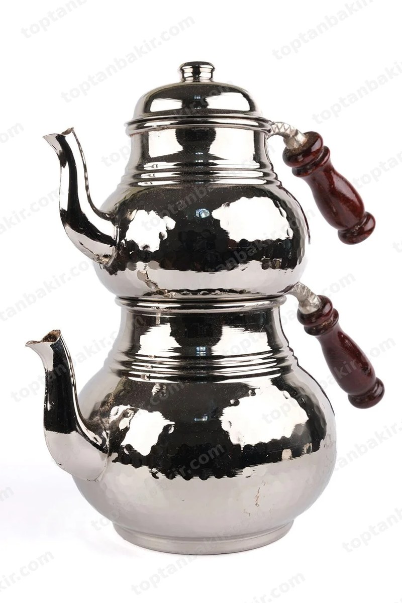 Hand-Hammered Copper Tea Kettle – 0.80 mm, 1100 Gr, 2.8 Lt