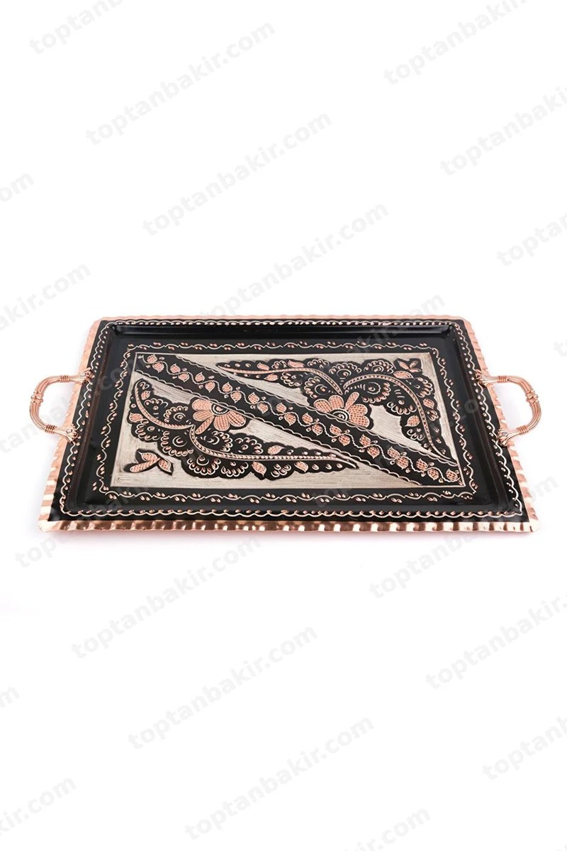 Erzincan Hand-Engraved Copper Tray – Serves 4