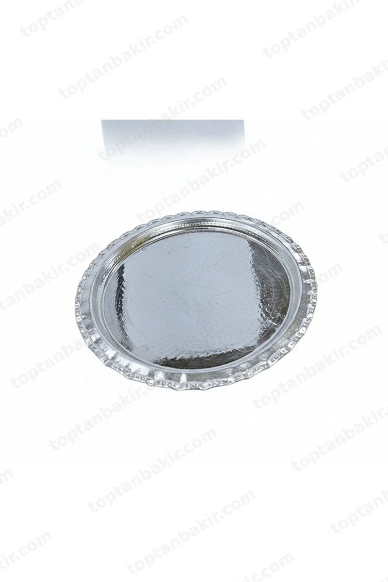 Rope-Edged Copper Tray (35 CM)